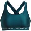 imageUnder Armour Womens Crossback Mid Impact Sports Bra716 Tourmaline Teal   Opal Green