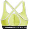 imageUnder Armour Womens Crossback Mid Impact Sports Bra743 Lime Yellow   White