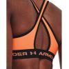 imageUnder Armour Womens Crossback Mid Impact Sports Bra800 Sunset Boulevard  Black  Sunset Boulevard