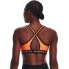 imageUnder Armour Womens Crossback Mid Impact Sports Bra800 Sunset Boulevard  Black  Sunset Boulevard