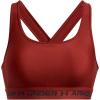 imageUnder Armour Womens Crossback Mid Impact Sports Bra840 Earthen Orange   Black