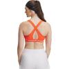 imageUnder Armour Womens Crossback Mid Impact Sports Bra847 Fire   White