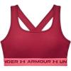 imageUnder Armour Womens Crossback Mid Impact Sports BraBlack Rose 664Black Rose