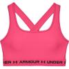 imageUnder Armour Womens Crossback Mid Impact Sports BraCerise 653Black