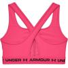 imageUnder Armour Womens Crossback Mid Impact Sports BraCerise 653Black