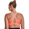 imageUnder Armour Womens Crossback Mid Impact Sports BraElectric Tangerine 825White