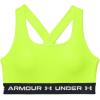 imageUnder Armour Womens Crossback Mid Impact Sports BraHighvis Yellow 731White