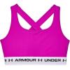 imageUnder Armour Womens Crossback Mid Impact Sports BraMeteor Pink 660White
