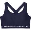 imageUnder Armour Womens Crossback Mid Impact Sports BraMidnight Navy 410White
