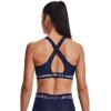 imageUnder Armour Womens Crossback Mid Impact Sports BraMidnight Navy 410White