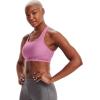 imageUnder Armour Womens Crossback Mid Impact Sports BraPlanet Pink Light Heather 680Pink Quartz