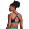 imageUnder Armour Womens Crossback Mid Impact Sports BraPurple Switch 570Club Purple