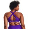 imageUnder Armour Womens Crossback Mid Impact Sports BraPurple Zest 754Purple Tint