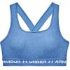 imageUnder Armour Womens Crossback Mid Impact Sports BraRiver Light Heather 488White