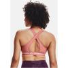 imageUnder Armour Womens Crossback Mid Impact Sports BraStardust Pink Light Heather 649White