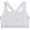 imageUnder Armour Womens Crossback Mid Impact Sports BraWhite 100Halo Gray