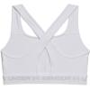 imageUnder Armour Womens Crossback Mid Impact Sports BraWhite 100Halo Gray