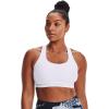 imageUnder Armour Womens Crossback Mid Impact Sports BraWhite 100Halo Gray