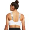 imageUnder Armour Womens Infinity High Impact Zip Sports Bra100 White   Black