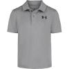 imageUnder Armour Baby Boys Short Sleeve Ua Match Polo Collared Shirt Chest Logo Soft ampamp ComfortableSteeltwist