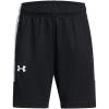 imageUnder Armour Girls Baseline Basketball Shorts001 Black   White