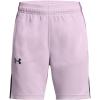 imageUnder Armour Girls Baseline Basketball Shorts543 Purple Ace  Provence Purple  Black