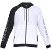 imageUnder Armour Mens Baseline Full Zip Woven JacketWhite White Black