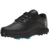 imageUnder Armour Mens Charged Draw 2 Spikeless Cleat Golf Shoe002 BlackBlackSteel