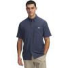 (045) Downpour Gray / / Harbor Blue