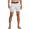 imageUnder Armour Mens HeatGear Compression ShortsWhite 100Black