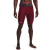 imageUnder Armour Mens HeatGear Long Shorts625 Cardinal   White