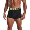 imageUnder Armour Mens MultiPack Performance Tech Boxerjock Brief 3quot Inseam AllDay Comfort ampamp SoftBlack 003Pink Shock