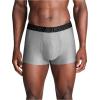 imageUnder Armour Mens MultiPack Performance Tech Boxerjock Brief 3quot Inseam AllDay Comfort ampamp SoftSteel Heather  Core 3pack