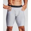 imageUnder Armour Mens MultiPack Performance Tech Mesh Boxerjock Brief 6quot Inseam AllDay ComfortHalo Gray 014Jet Gray