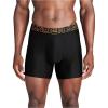 imageUnder Armour Mens Standard Tech 6quot Boxerjock MultipackBlack Multicolor 3 Pack