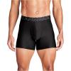 imageUnder Armour Mens Standard Tech 6quot Boxerjock MultipackBlack Solid  Core 3 Pack