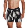 imageUnder Armour Mens Standard Tech 6quot Boxerjock MultipackPewterHalo GrayJet Gray