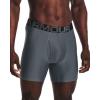 imageUnder Armour Mens Tech 6inch Boxerjock 1Pack002 Gravel   Black