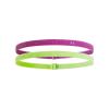 imageUnder Armour Womens Adjustable Mini Headbands 665 Optic Purple   Morph Green One Size Fits Most665 Optic Purple   Morph Green