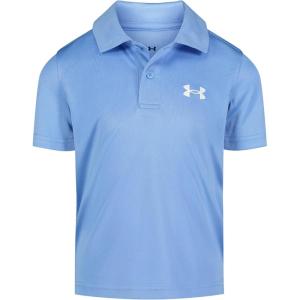 imageUnder Armour Baby Boys Short Sleeve Ua Match Polo Collared Shirt Chest Logo Soft ampamp ComfortableCarolina Blue