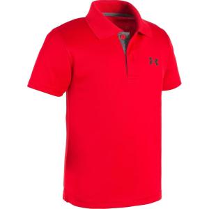 imageUnder Armour Baby Boys Short Sleeve Ua Match Polo Collared Shirt Chest Logo Soft ampamp ComfortableRed