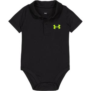 imageUnder Armour Boys Newborn UA Polo BodysuitBlack  Core