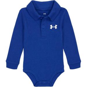 imageUnder Armour Boys Newborn UA Polo BodysuitTeam Royal  Long Sleeve
