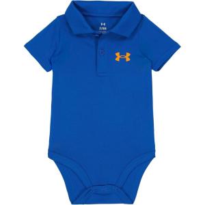 imageUnder Armour Boys Newborn UA Polo BodysuitVersa Blue  Core