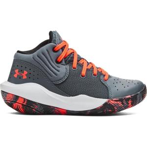 imageUnder Armour Kids Grade School Jet 21 Basketball Shoe102 GravelBlackAfter Burn