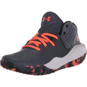 imageUnder Armour Kids Grade School Jet 21 Basketball Shoe103 GravelBlackAfter Burn