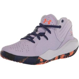imageUnder Armour Kids Grade School Jet 21 Basketball Shoe502 Nebula PurpleSonar BlueOrange Blast