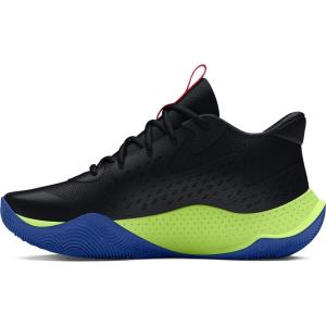 imageUnder Armour Kids Grade School Jet 23 Basketball Shoe005 BlackMorph GreenBeta