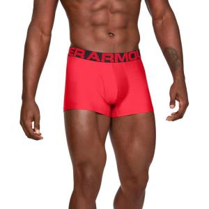 imageUnder Armour Mens 1Pack Performance Tech Boxerjock Brief 3quot Inseam AllDay Comfort ampamp UltraSoftRed