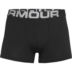 imageUnder Armour Mens 3Pack Performance Cotton Boxer Brief 3quot Inseam AllDay Comfort ampamp UltraSoftBlack 22